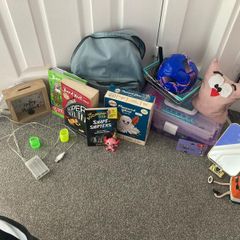 girls bedroom clear out