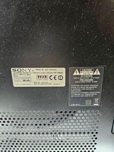 65" Sony Bravia TV