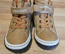 Lumberjack leather toddle boy boots