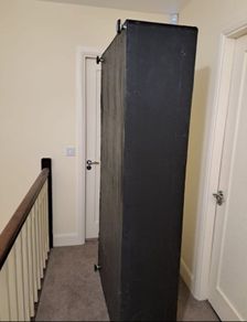 Single Divan bed base and mattress