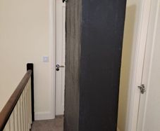Single Divan bed base and mattress