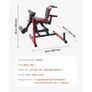 Leg Extension and Curl Machine, Seated Leg Rotary Extension for Thigh, Adjustable Lower Body Specialty Exercises Equipment, 550 LBS Heavy Duty Workout Bench for Home Gym, for Heights 1.65  1.9 m Image 4