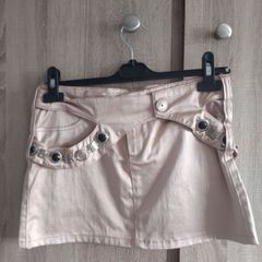 satin look skirt never worn size s