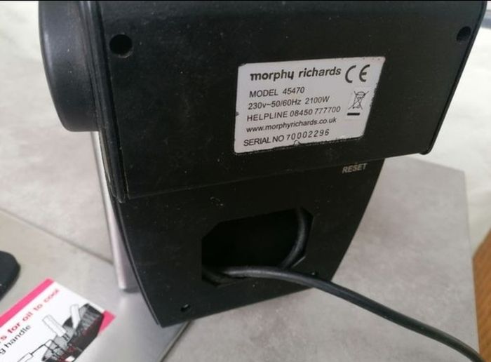 Morphy Richards Stainless Steel Fryer