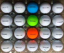 20 used Titleist Velocity golf balls