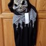 BNWT Age 7-8 Grim Reaper Costume Top Image 2