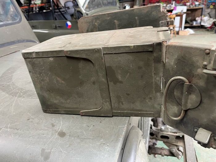 Military Russian ammunition boxes