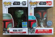 Funko Star Wars: Boba Fett Exclusives Bundle (Chrome &amp; Retro)