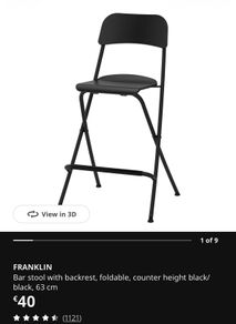 IKEA foldable bar stool
