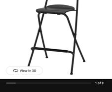 IKEA foldable bar stool
