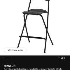 IKEA foldable bar stool