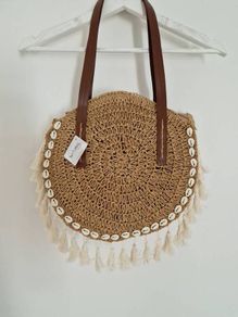 Straw bag