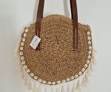 Straw bag