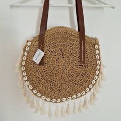 Straw bag