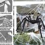 Giant Spider 6.6ft - 200cm, Spider Web 23ft - 700cm, 30pcs Plastic Spiders, 40g Cobweb - Halloween Decorations Triangular Cobweb for Indoor Outdoor Home Yard Image 3