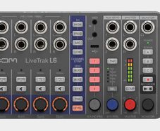 Zoom LiveTrak L6 audio mixer and multi track recorder