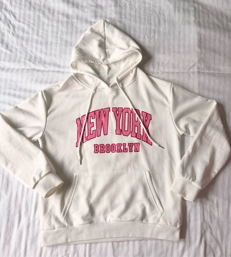 White/Pink hoodie