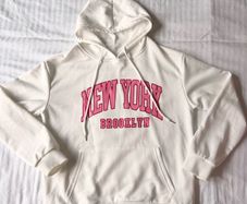 White/Pink hoodie