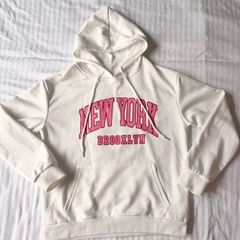 White/Pink hoodie