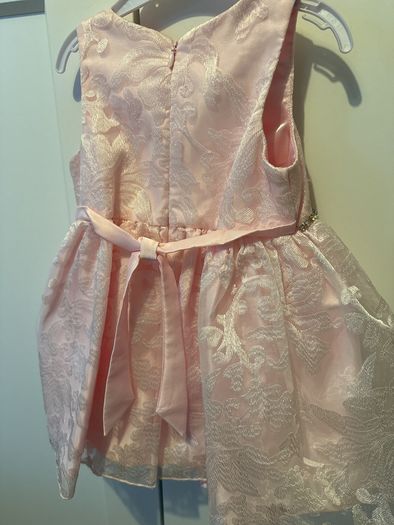 Pink baby dress 24 m