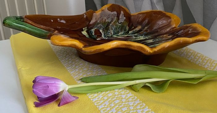 ceramic mid century platters