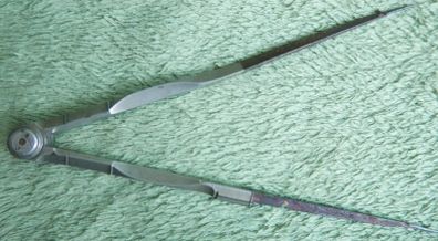 Antique Victorian  Divider Navigation Steel Needle Points.