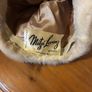 Vintage Mitzi Lorenz Model Blonde Mink Fur Hat Ninety Sixties London W1 Millinery Image 6