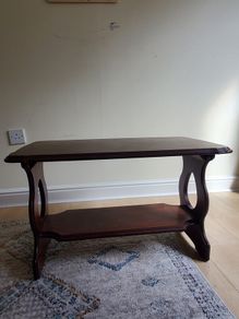Mahogany side table