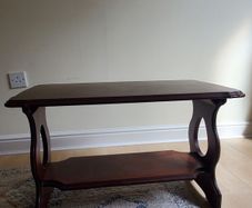 Mahogany side table