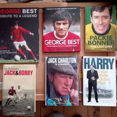 Joblot of Fourteen Football Books (Four Photos)