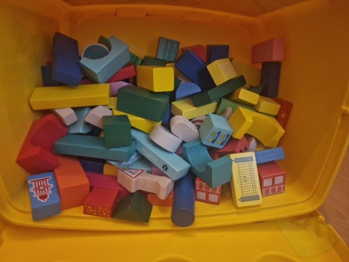 wooden blocks