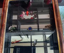 Vintage display cabinet