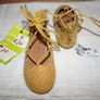 NEW NEXT baby girl occasion ochre shoes size 5 BRAND NEW Image 5