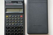 Vintage Sharp EL-531GH Scientific Calculator with Hard Case-Fully Working