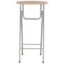 Bar Tables 4 pcs Oak 60x112 cm MDF Image 4