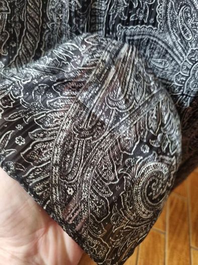 Zara silver/grey maxi