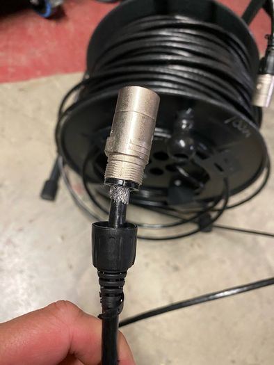 100m Cat5e AV Cable on Steel drum reel Shielded heavy duty STP Cat 5e Ethernet Audio Video 100 metre RJ45 Cable