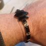 Sterling Silver Art Deco Onyx Bracelet Image 7