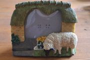 Sheep farm mini photo frame