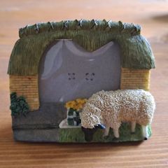 Sheep farm mini photo frame
