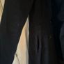 Full length black coat from Debenhams Image 2