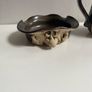 Vintage  Peter Petrie "Ugly man "vintage Muggs Pottery set Image 7