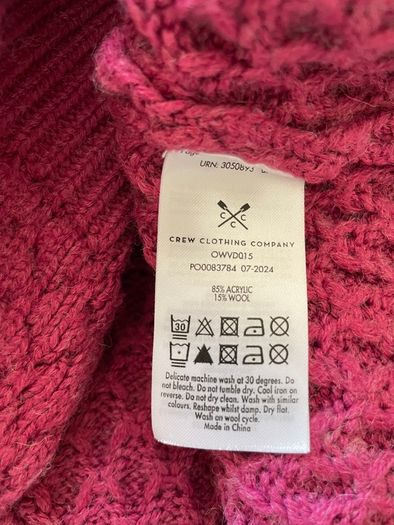 Crew Clothing Company Knit Jumper Size 18 - Wool Blend