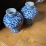 Blue & White porcelain vases Image 7