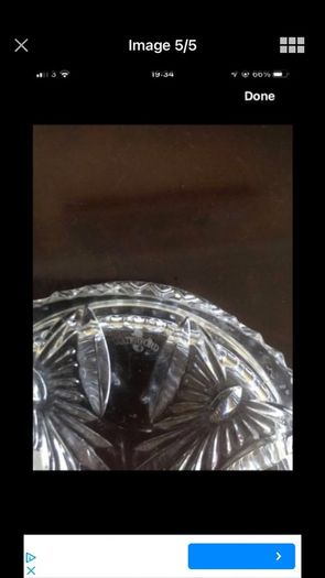 Waterford Crystal Millennium Wine Coaster