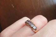 10ct Gold Iolite Eternity