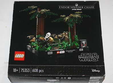 Star Wars 75353 chase on Endor - diorama