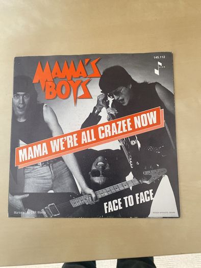 Mamas Boys single vinyl