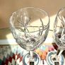 Pair of John Rocha at Waterford Crystal wine glasses - new Image 8