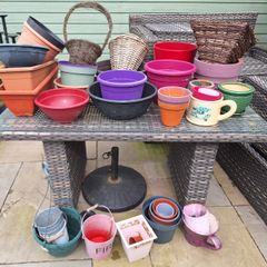 Selection of Planters and pots